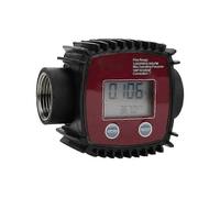 TroveMart Flow Meter Inline Digital Display for TURBINE Meters Plastic Liquid Flow Meters 10-100 LPM Female Thread Flowme
