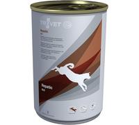 Trovet Hepatic Nourriture Humide | 6 x 400 g | Alimentation Diététique Complète pour Chiens | pour Soutenir la Fonction Hépatique | en Cas d'Insuffisance Hépatique chez Les Chiens Adultes