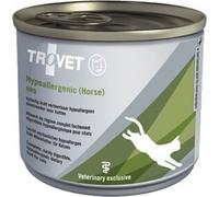 Trovet Hypoallergenic Cheval & Riz HRD | 12 x 200 g | Aliment diététique Complet pour Chats souffrant d'intolérances Alimentaires | Peut contribuer à réduire Les démangeaisons