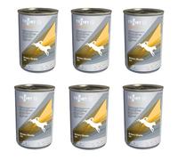 Trovet Urinary Struvite ASD | 6 x 400 g | Aliment diététique Complet pour Chiens Adultes | Peut contribuer à réduire Les Cristaux de Struvite | Teneur réduite en magnésium