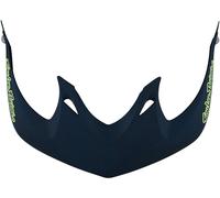 Troy Lee Designs A1 Pic casque, bleu/vert, Taille unique