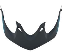 Troy Lee Designs A1 Pic casque, Gris/bleu, Taille unique