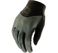 Troy Lee Designs Ace 2.0 Gants de motocross pour dames, noir-vert, taille M pour femmes