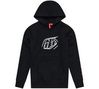Troy Lee Designs Badge Kids Capuche, noir, Taille YM