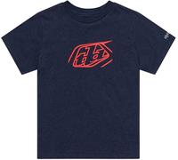 Troy Lee Designs Badge, t-shirt jeune S Bleu Foncé/Rouge Bleu Foncé/Rouge