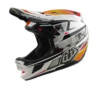 Troy Lee Designs Casque Intégral D4 Composite MIPS blanc