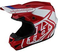 Troy Lee Designs Casque Motocross GP, Overload - Rot Weiß, L