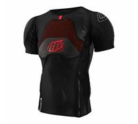 Troy Lee Designs Baselayer de protection manches courtes unisexe Stage Ghost D3O Noir