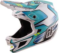 Troy Lee Designs D4 Composite MIPS Crest Casque de descente, Taille L (58/59)