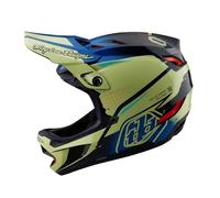 Troy Lee Designs D4 Composite MIPS Helm, Drip, glo Yellow, M | 57-58cm, 140019003