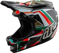 Troy Lee Designs D4 Mips Frames Casque de descente en carbone, noir-or, taille L pour homme