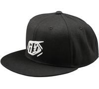 Troy Lee Designs Flat Bill Badge Casquette Snapback, noir, Taille unique