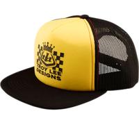 Troy Lee Designs Friday Night Trucker Cap Jaune,Noir Black / Gold