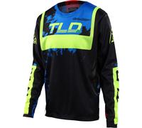 Troy Lee Designs GP Astro Maillot de motocross jeune, noir-jaune, taille M