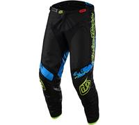 Troy Lee Designs GP Astro Pantalon de motocross, noir-jaune, taille 32 pour homme