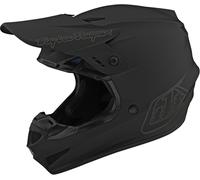 Troy Lee Designs GP Mono, casque de motocross S Noir Mat Noir Mat