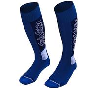 Troy Lee Designs GP MX Vox Coolmax Thick Chaussettes de motocross, bleu, taille 39 40 41 42 43 pour homme