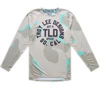 Troy Lee Designs GP Pro Air Camo Maillot Motocross, Gris clair, Taille M