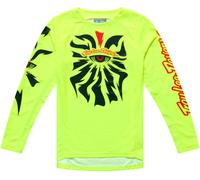Troy Lee Designs GP Pro Cyclops, maillot jeune L Jaune Néon/Noir/Rouge Jaune Néon/Noir/Rouge