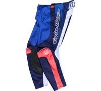 Troy Lee Designs GP Pro Frames, pantalon en textile 36 Bleu/Blanc/Bleu Foncé/Rouge Bleu/Blanc/Bleu Foncé/Rouge