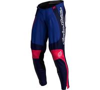 Troy Lee Designs GP Pro Frames, pantalon en textile 32 Bleu/Blanc/Bleu Foncé/Rouge Bleu/Blanc/Bleu Foncé/Rouge