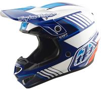 Troy Lee Designs GP Pro MIPS Segment Casque de motocross, bleu/blanc, Taille XS (54/55)