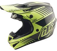 Troy Lee Designs GP Pro Segment, casque de motocross S Jaune Néon/Noir Jaune Néon/Noir
