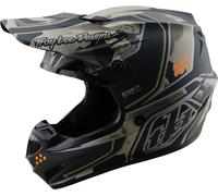 Troy Lee Designs GP Pro MIPS Trooper Casque Motoross, noir-gris-vert, taille S pour homme