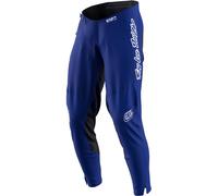 Troy Lee Designs GP Pro Mono, pantalon en textile 30 Bleu/Blanc Bleu/Blanc