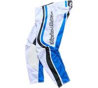 Troy Lee Designs GP Pro Roller Pantalon de motocross, Blanc/bleu, Taille 34
