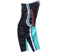 Troy Lee Designs GP Pro Roller Pantalon de motocross jeunesse, noir/turquoise, Taille 20