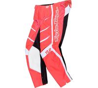 Troy Lee Designs GP Pro Spun Pantalons de motocross, noir-blanc-rouge, taille 34 pour homme