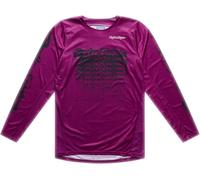 Troy Lee Designs GP Pro Stamp Maillot Motocross, violet, Taille S