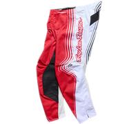 Troy Lee Designs GP Pro Streamline Pantalon de motocross, blanc-rouge, taille 34 pour homme