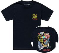 Troy Lee Designs Heritage, t-shirt jeune S Noir Noir