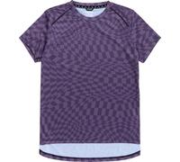 Troy Lee Designs Lilium SS Twisted Checkers Ladies Maillot de vélo, pourpre, taille S pour femmes