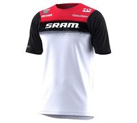 Troy Lee Designs Maillot VTT Skyline SRAM à Manches Courtes Ultra léger