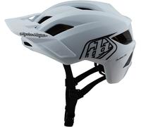 Troy Lee Designs Mips Flowline Point Casque de vélo, blanc, taille XL 2XL pour homme
