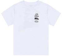 Troy Lee Designs Overload Kids T-shirt, blanc, taille XL pour des gamins