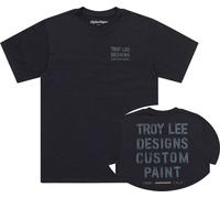 Troy Lee Designs Paint Carbon Short Sleeve T-shirt Noir L Homme Black