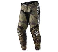 Troy Lee Designs GP Brazen Camo Pantalon de motocross, noir-vert, taille 30 pour homme