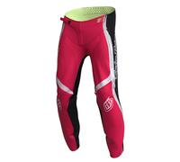 Troy Lee Designs SE Pro Stripes, pantalon textile pour jeunes 24 Rouge/Noir/Blanc Rouge/Noir/Blanc