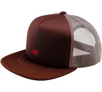 Troy Lee Designs Peace Out Trucker Snapback, capuchon Taille unique Marron/Gris Marron/Gris