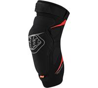 Troy Lee Designs Protège-genoux Raid Noir/Rouge Taille S