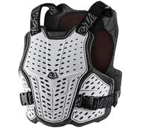 Troy Lee Designs RockFight Flex Gilet protecteur, Noir/Blanc, Taille XS/S