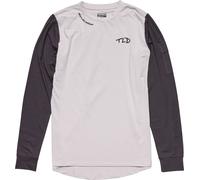 Troy Lee Designs Ruckus Resist T-shirt de vélo à manches longues, noir-gris, taille XL pour homme