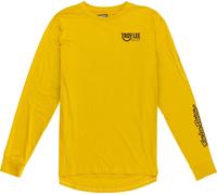 Troy Lee Designs Ruckus Ride Eyez Kids Manches longues, noir-jaune, taille S pour des gamins