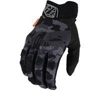 Troy Lee Designs Scout Gambit Camo Gants de motocross, noir-vert-multicolore, taille XL pour homme