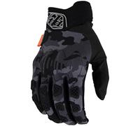 Troy Lee Designs Scout Gambit Camo, gants XL Noir/Gris Foncé/Gris Noir/Gris Foncé/Gris