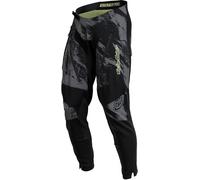 Troy Lee Designs Scout GP Pro Slab, pantalon en textile 36 Noir/Gris/Jaune Néon Noir/Gris/Jaune Néon